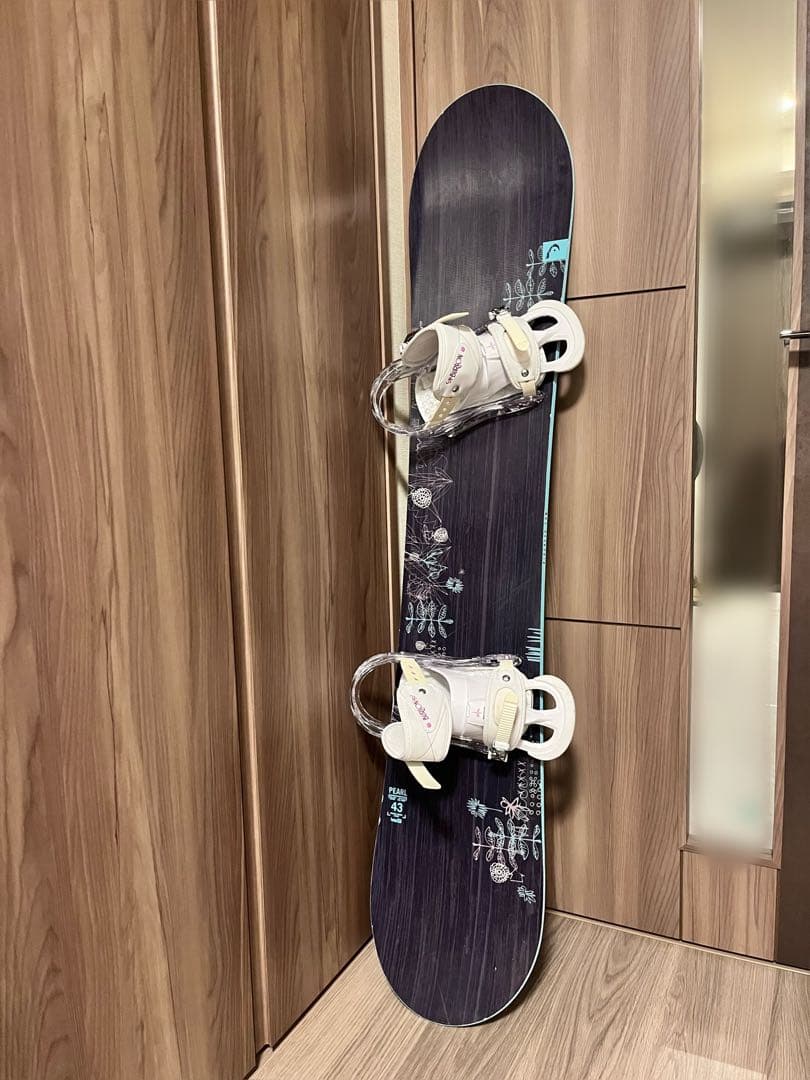 【送料込み】スノーボード3点セット　Burton×HEAD