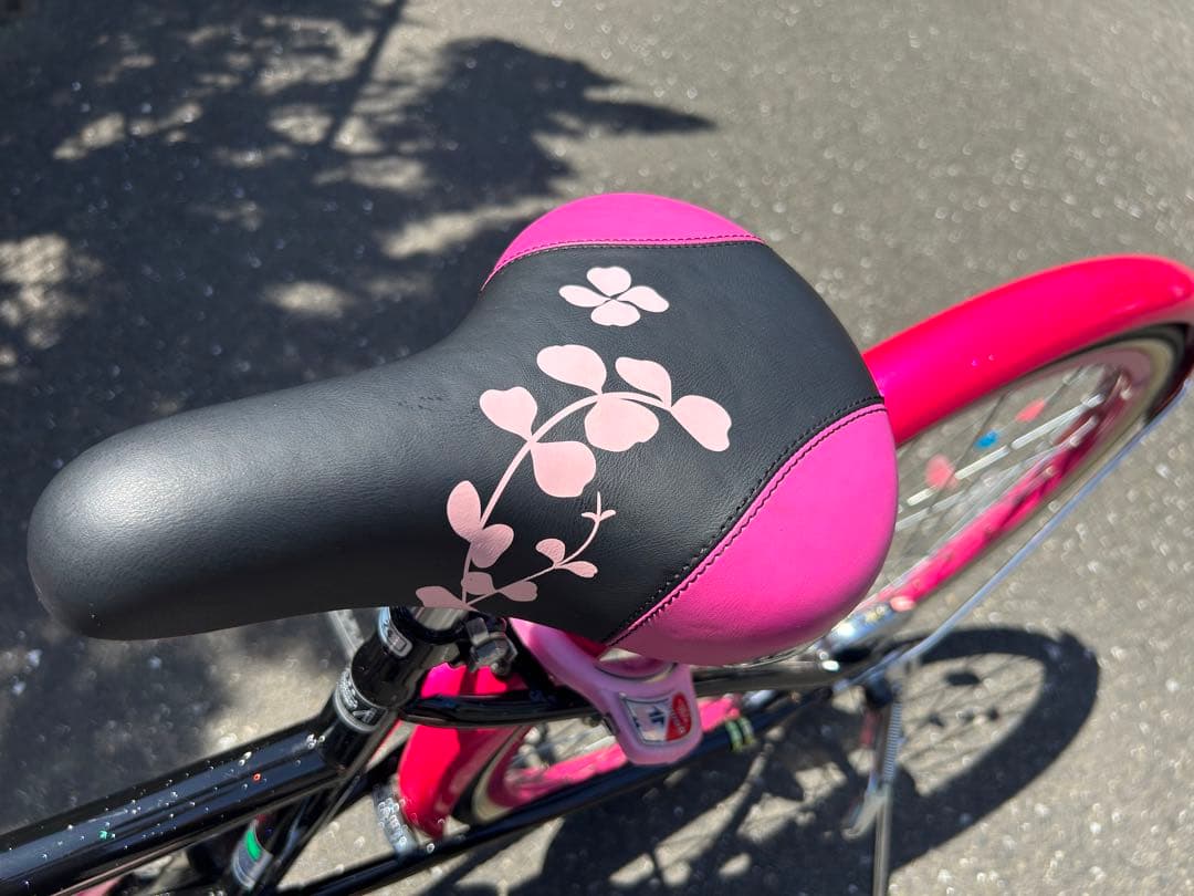 自転車　24インチ　女の子　屋内保管　使用わずか