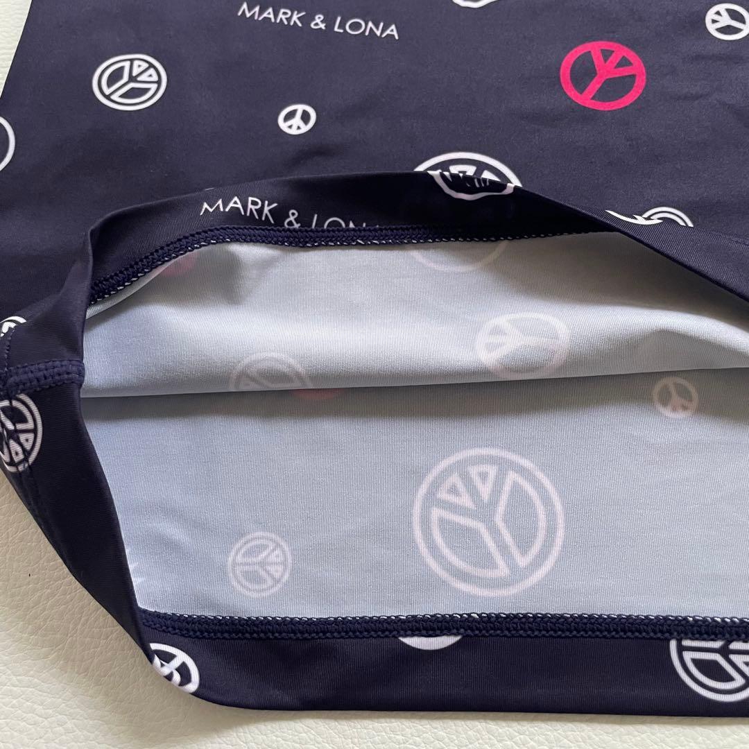 ゴルフモックネックTシャツMARK & LONA スポーツTシャツ　ストレッチT