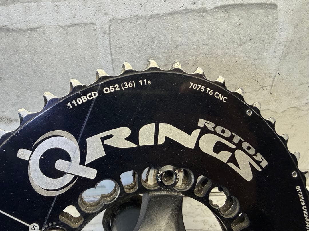 ROTOR Q-RINGS ロードバイク　クランクセット