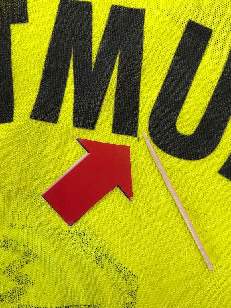 H491　NIKE　BVB　DORTMUND　ナイキドルトムントユニフォーム　Ｍ