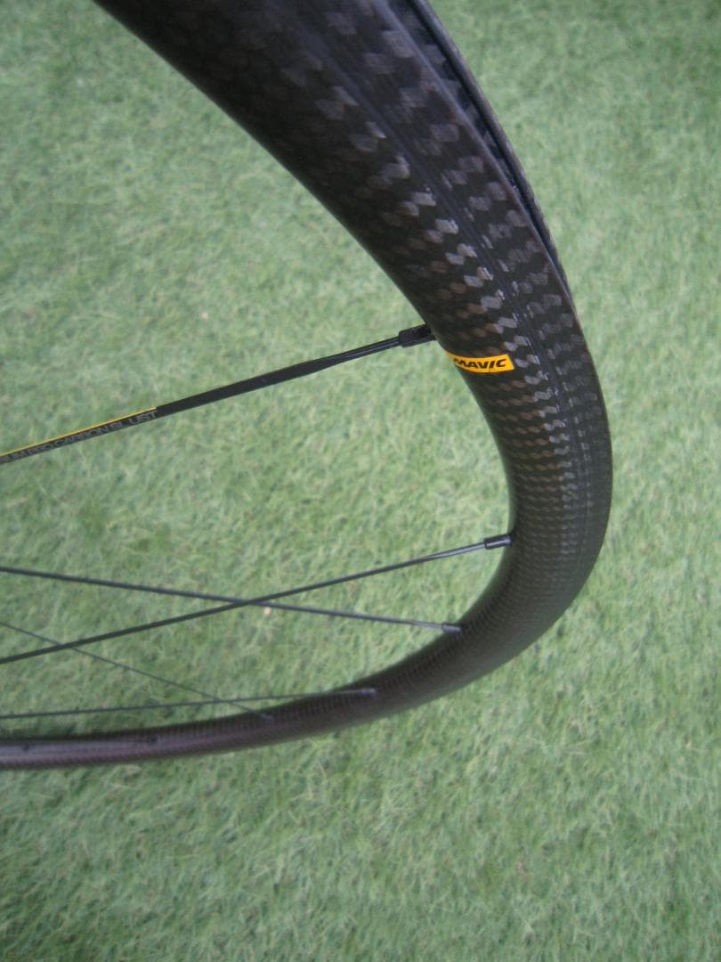 【美品】MAVIC Ksyrium Pro Carbon UST 前輪のみ