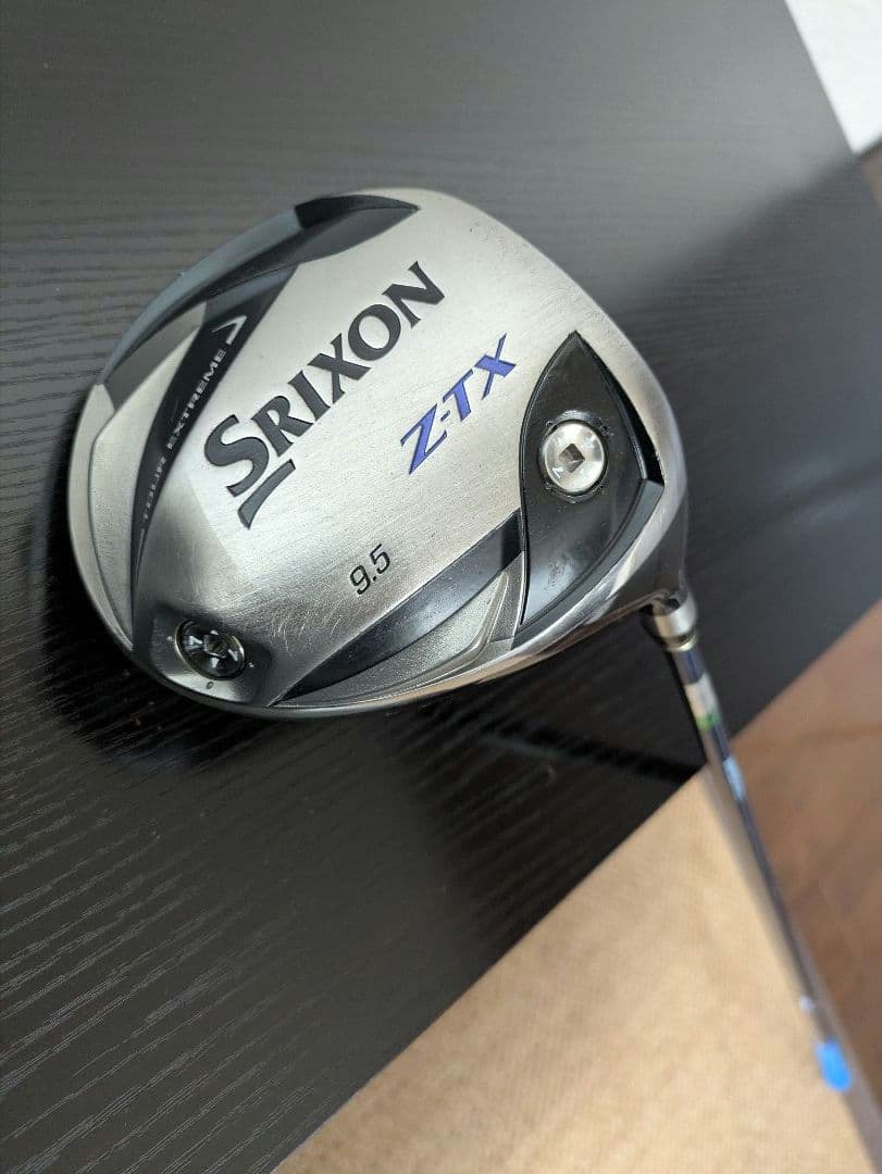 スリクソン短尺ドライバーZ-TXメンズゴルフクラブ初心者グリップ新品
