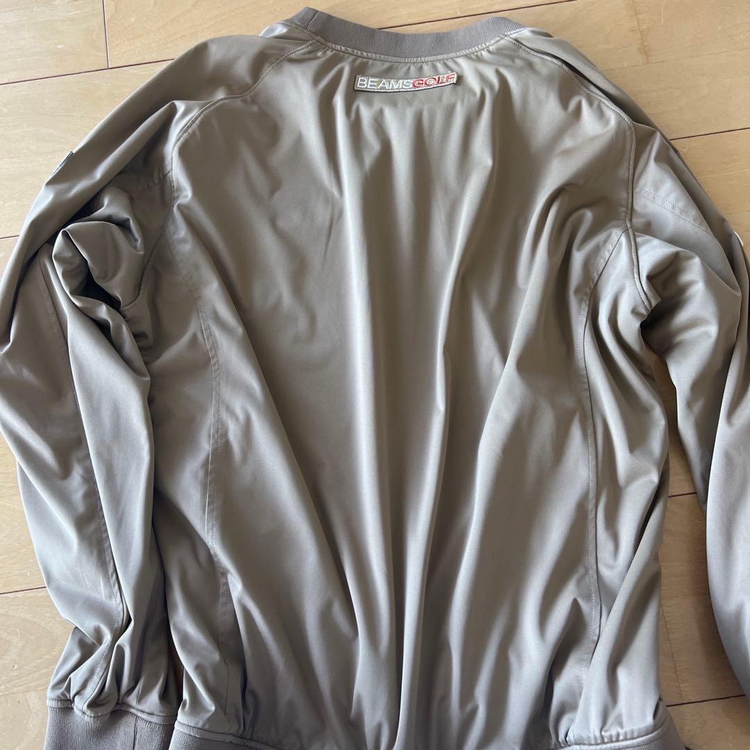 【美品】L ベージュ　ビームスゴルフ　スニード　プルオーバー