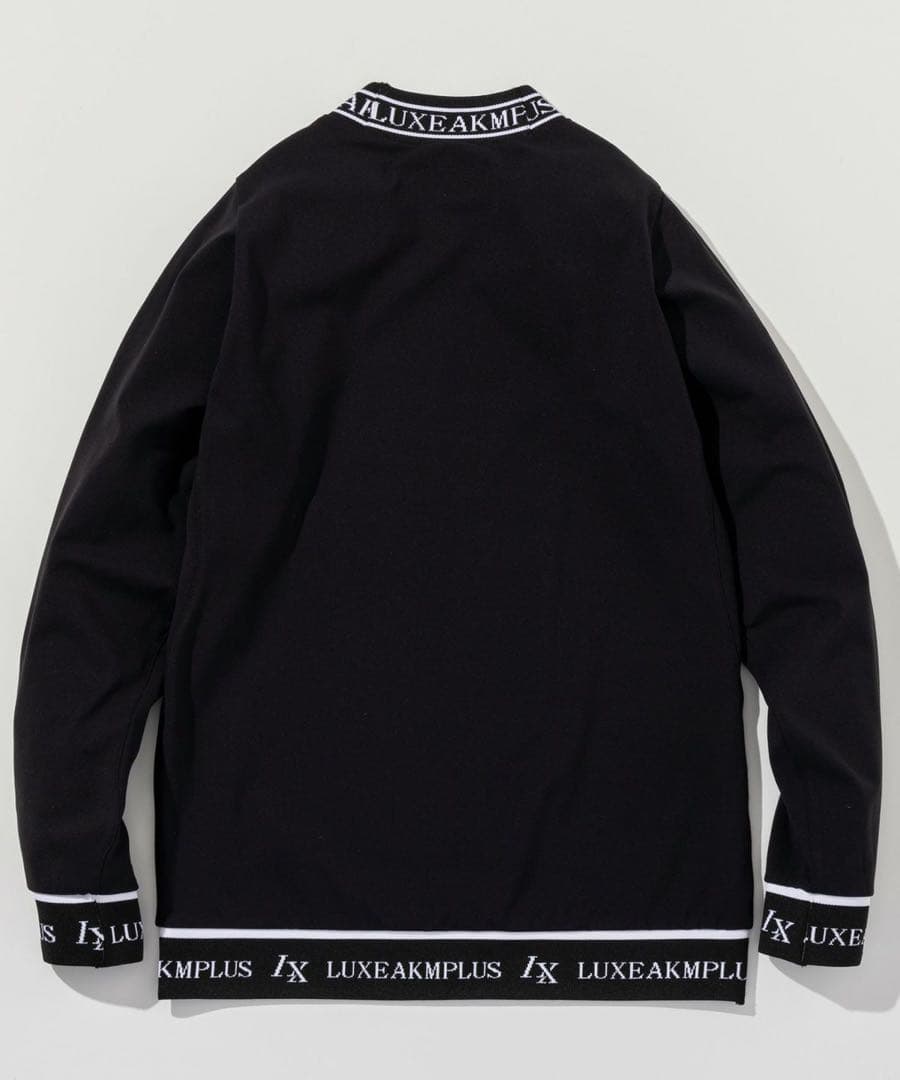 LUXEAKMPLS ブラック ヘムラインロングTシャツ Lサイズ SALE