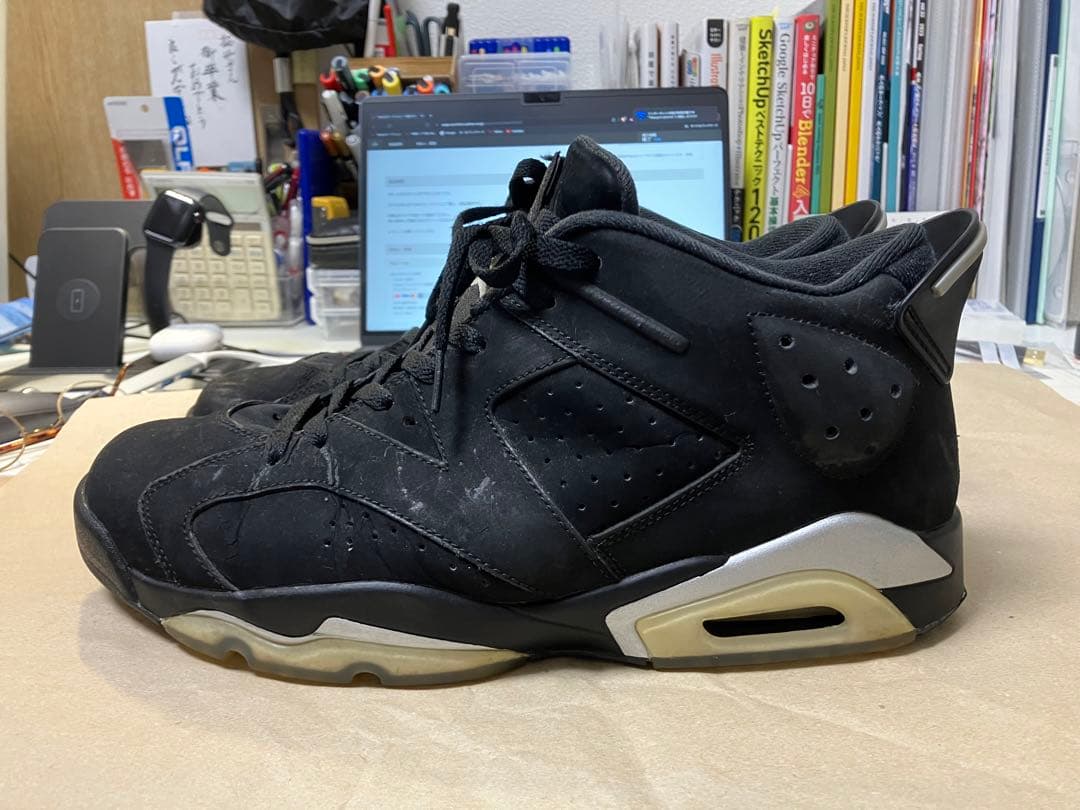 シューズ(男性用) Air Jordan 6 Retro Low \"Chrome\" (2015)