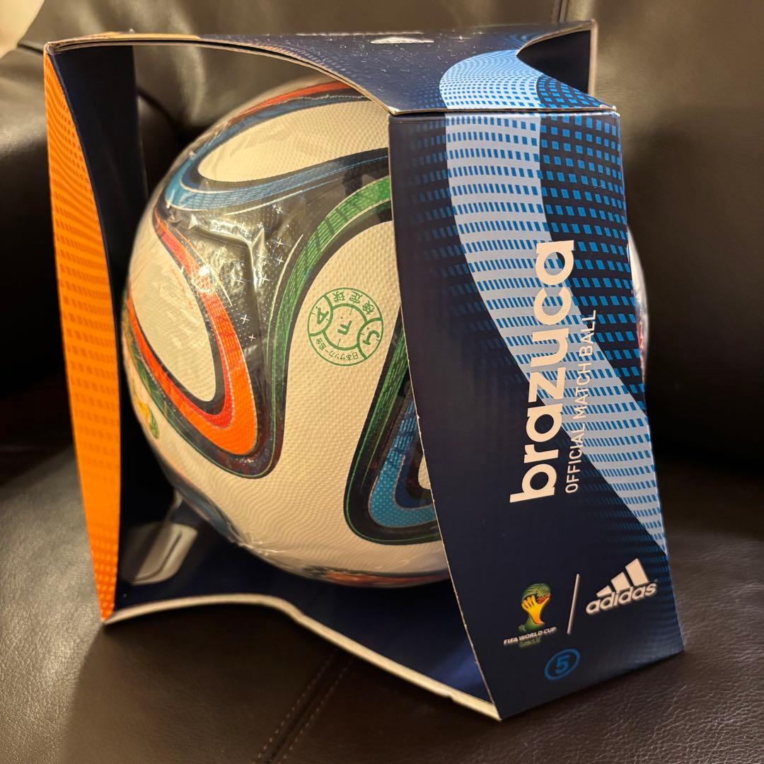 2014年W杯 公式球 アディダス ブラズーカJFA 非売品希少おまけあり