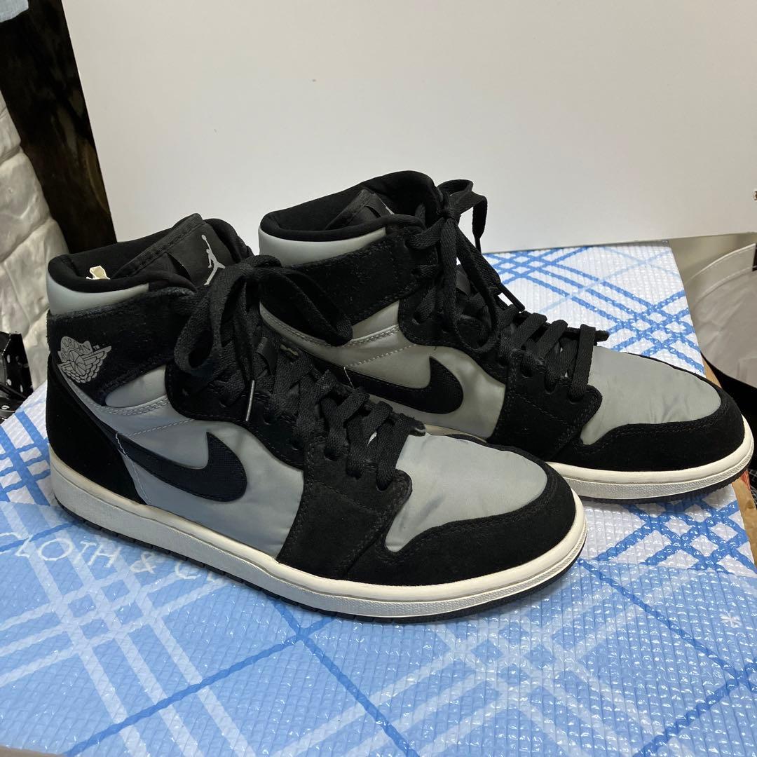 Jordan バスケットボールシューズ ハイカット 黒/グレー