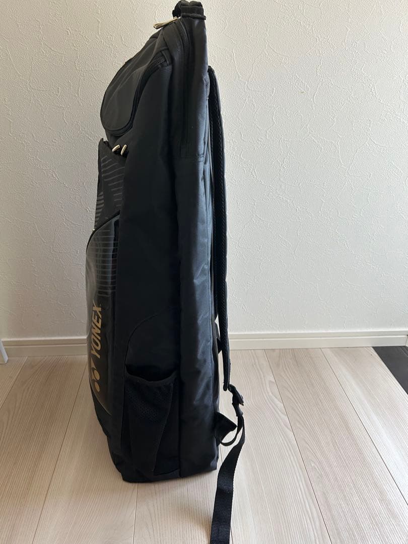 ヨネックス　ラケットバッグ　リュック　ブラックゴールド　廃盤レア新品