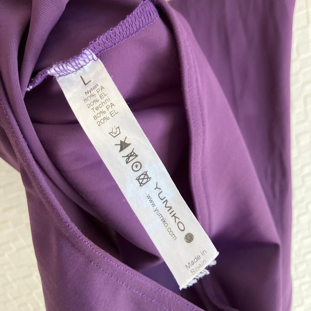 YUMIKO レオタード　Alicia　五分袖　L