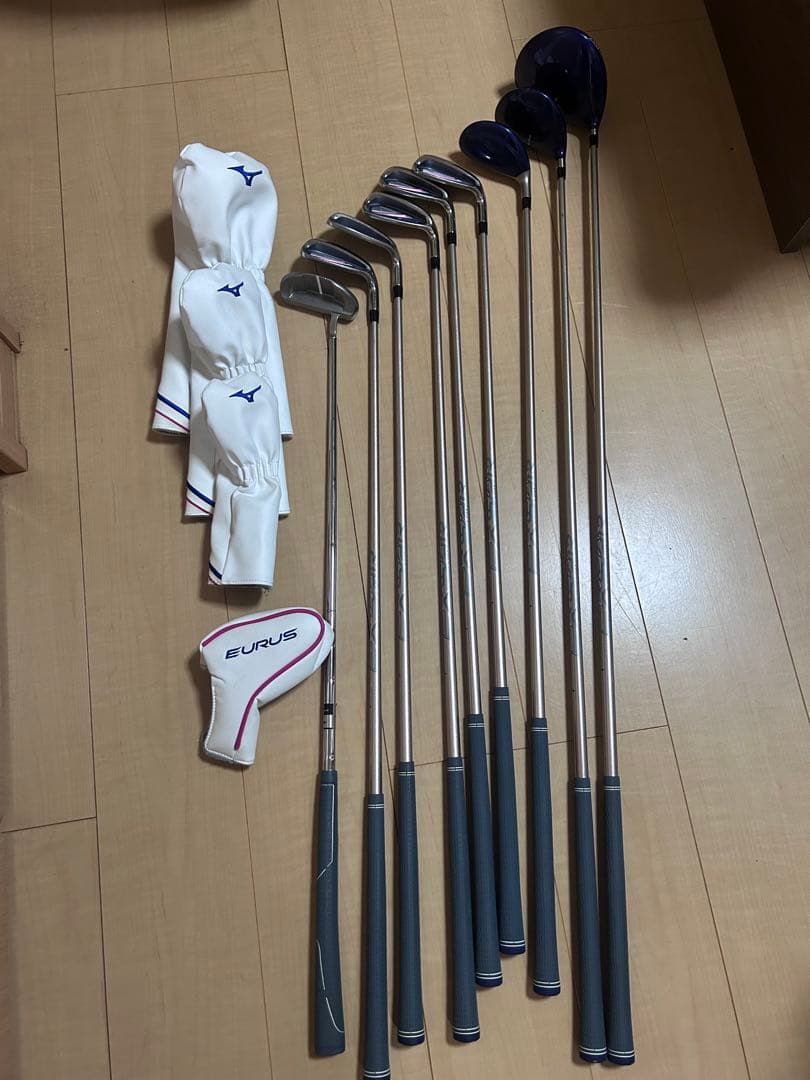 Mizuno EURUS レディースクラブセット ゴルフバック