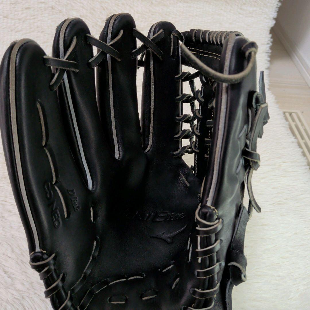 希少✨️左利き　MIZUNO　グローバルエリート 硬式　外野手用　ブラック