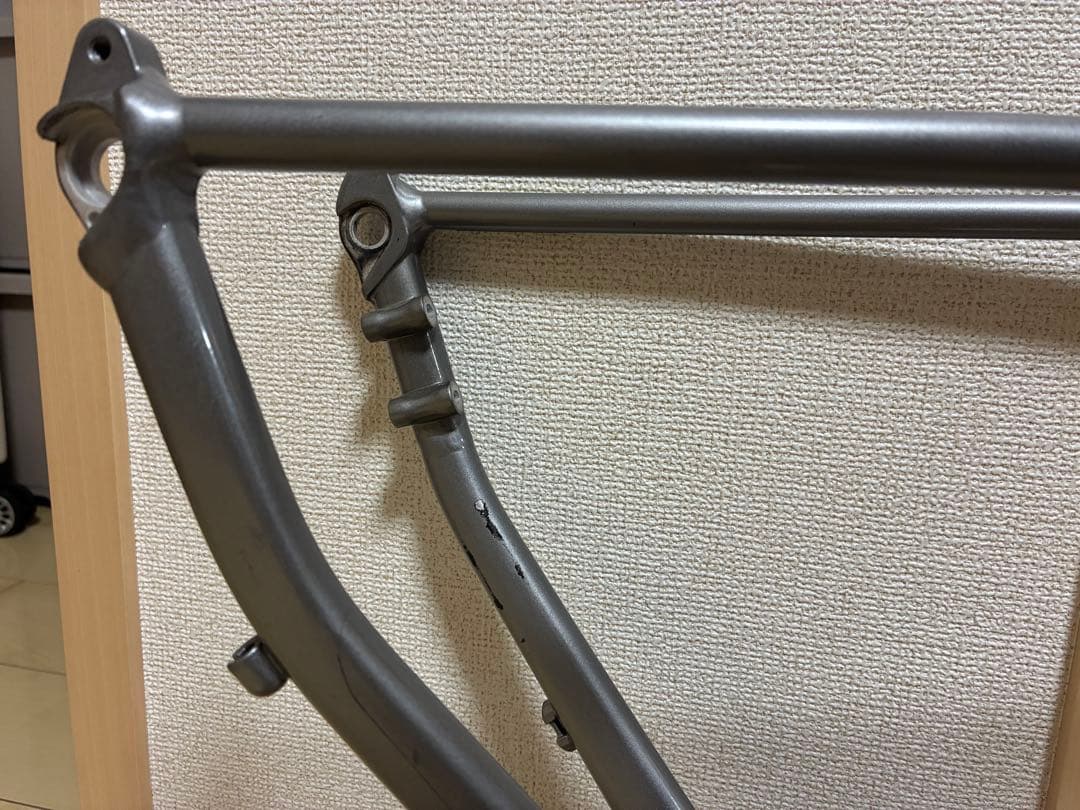 GT ロードバイクフレーム ガンメタル