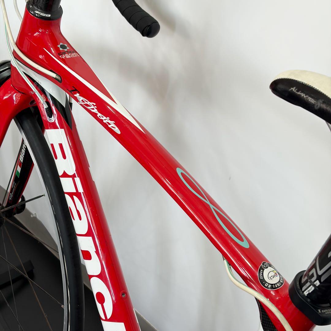 Bianchi Infinito 2013 105 5700 カーボン レッド