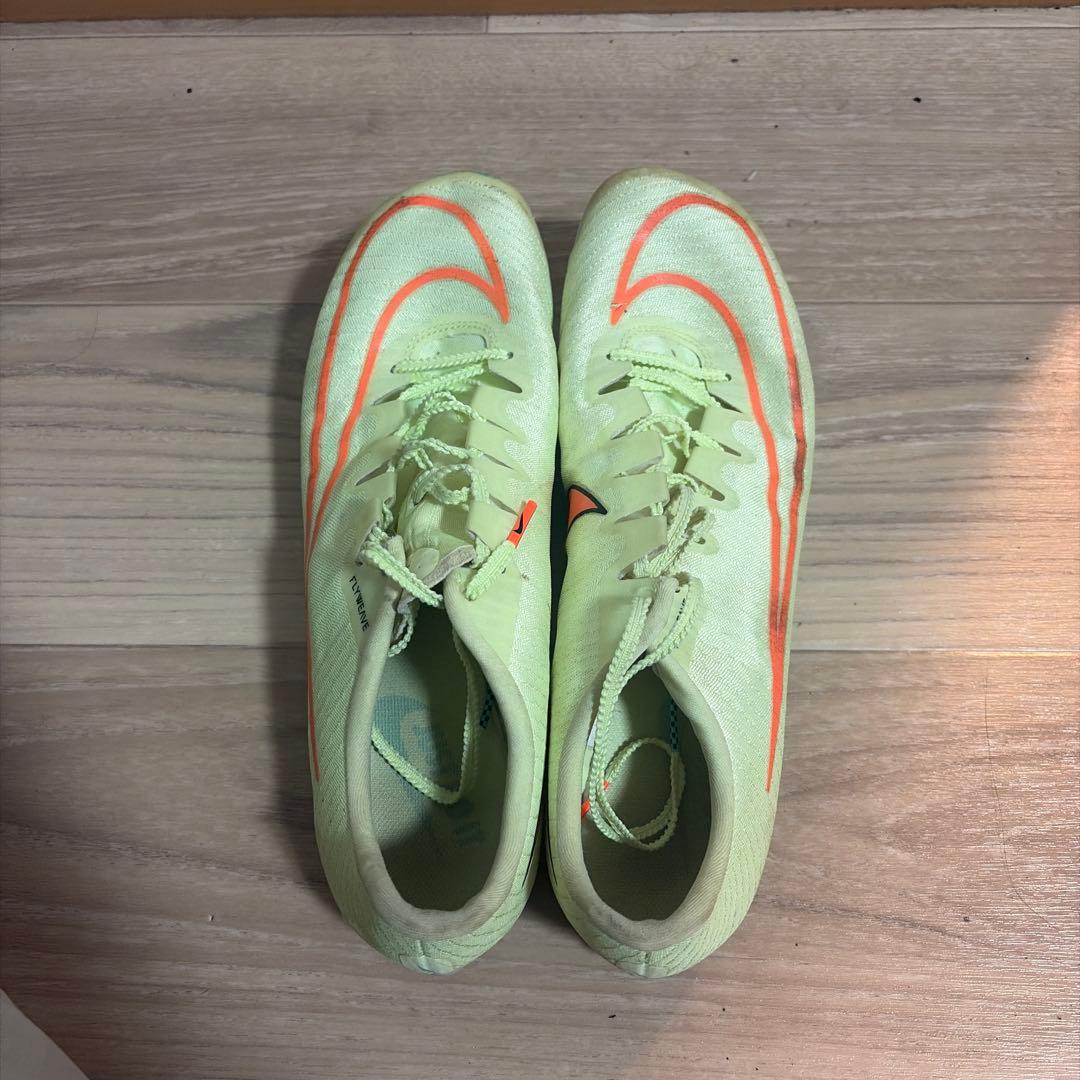 Nike マックスフライスパイクシューズ イエロー/オレンジ 28.0