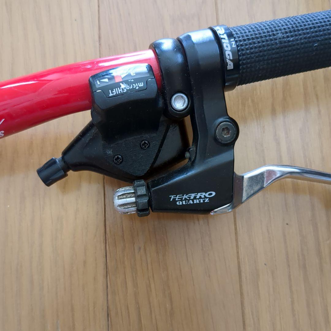 Ritchey レッド ハンドル 630mm とシートポスト27.2mmのセット