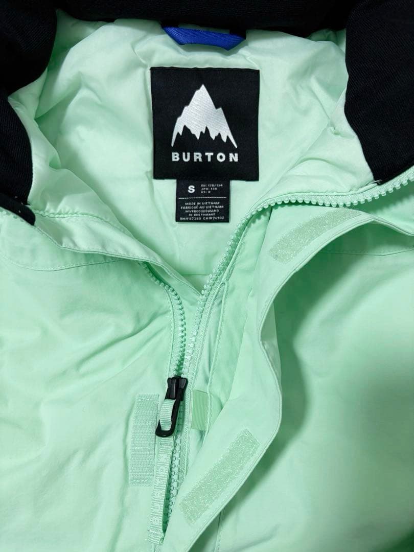 新品　BURTON JEWEL GREENスノーボードウェア上下セット