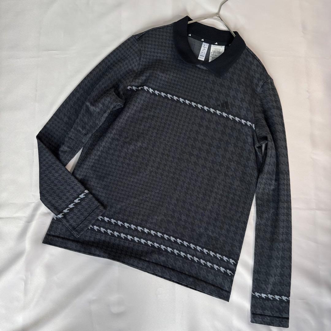 新品adidas ゴルフ　PRIMEKNIT襟付きニット　パンチングスカート