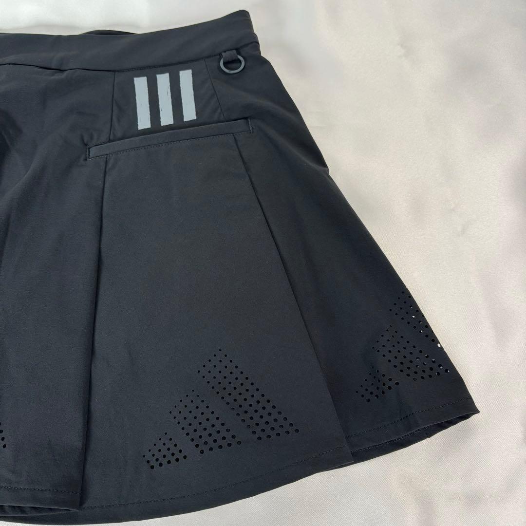 新品adidas ゴルフ　PRIMEKNIT襟付きニット　パンチングスカート
