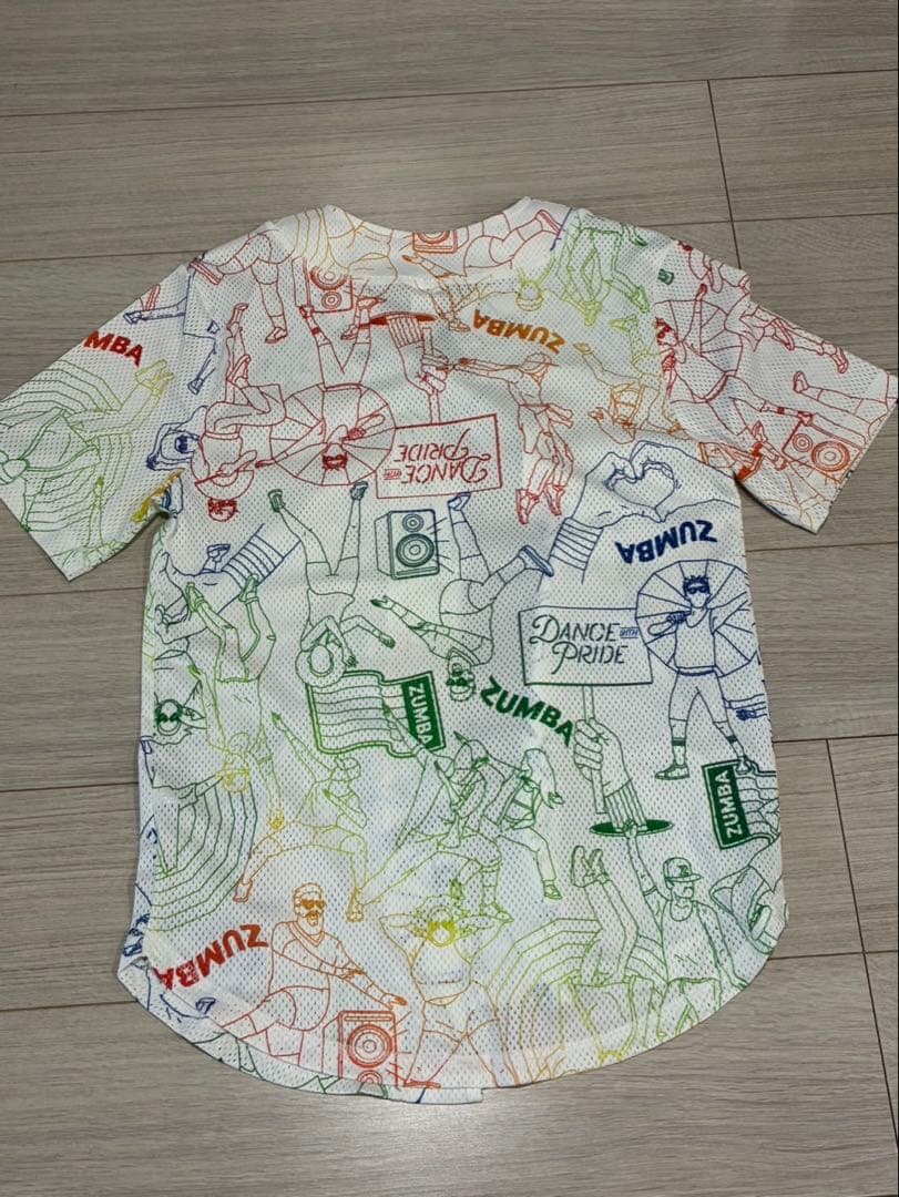 ズンバ　ZUMBA 正規品　jwi正規品　前開き　シャツ　XS