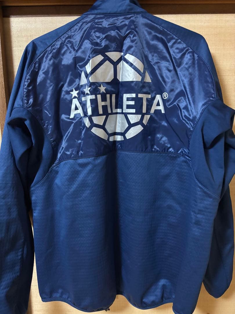 【専用】ATHLETA ネイビー ジャージ 上下セット 裏地起毛素材 Oサイズ