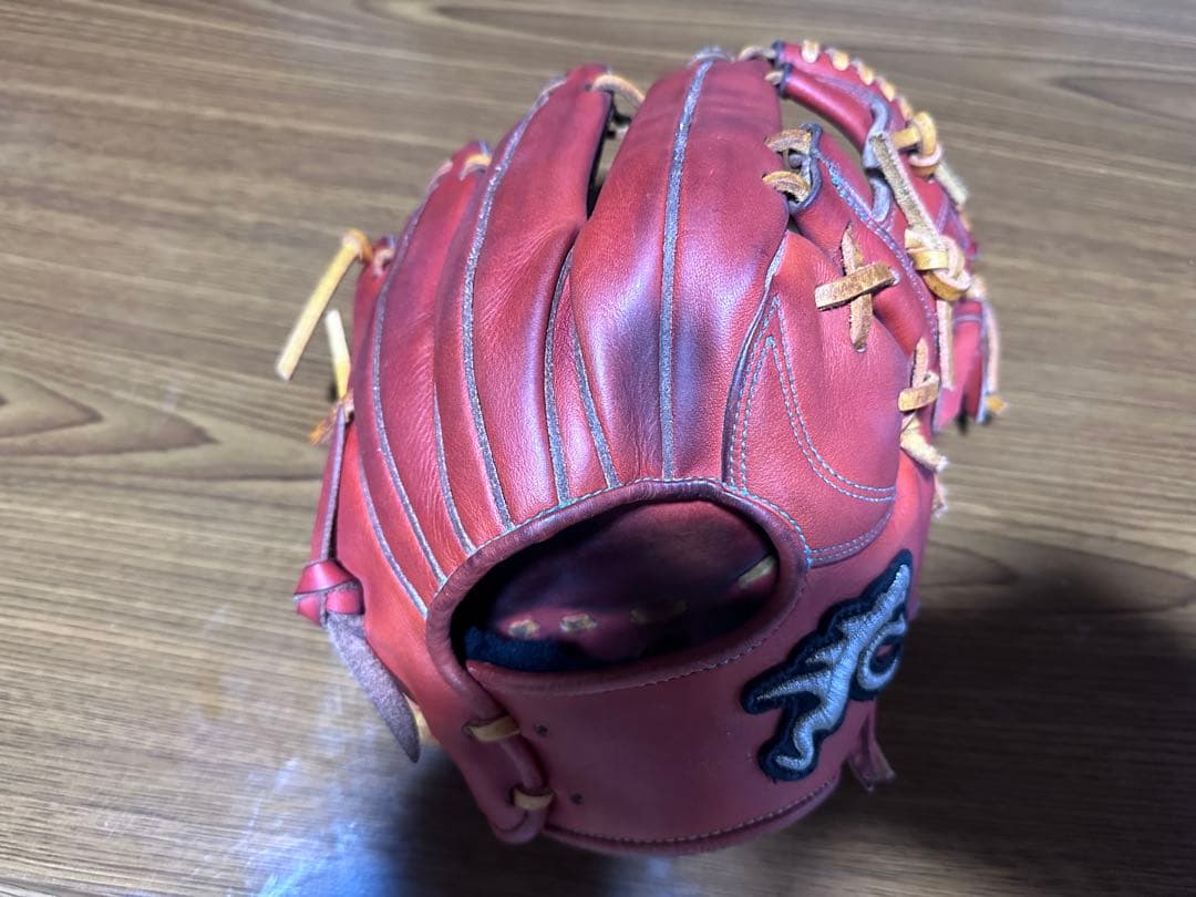 本日まで　RYU 硬式グラブ　袋付き　型抜群　セカンド　ショート　ryu
