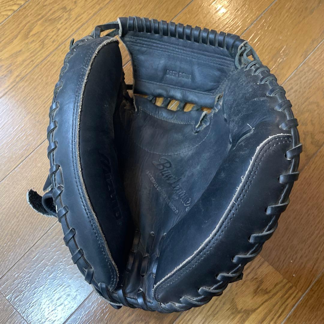 ミズノ　ビューリーグ　キャッチャーミット　軟式野球