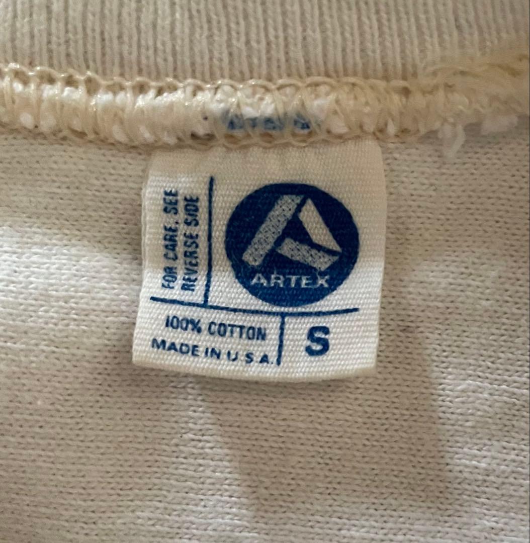 ARTEX 70s〜80sスヌーピーフットボールTシャツ