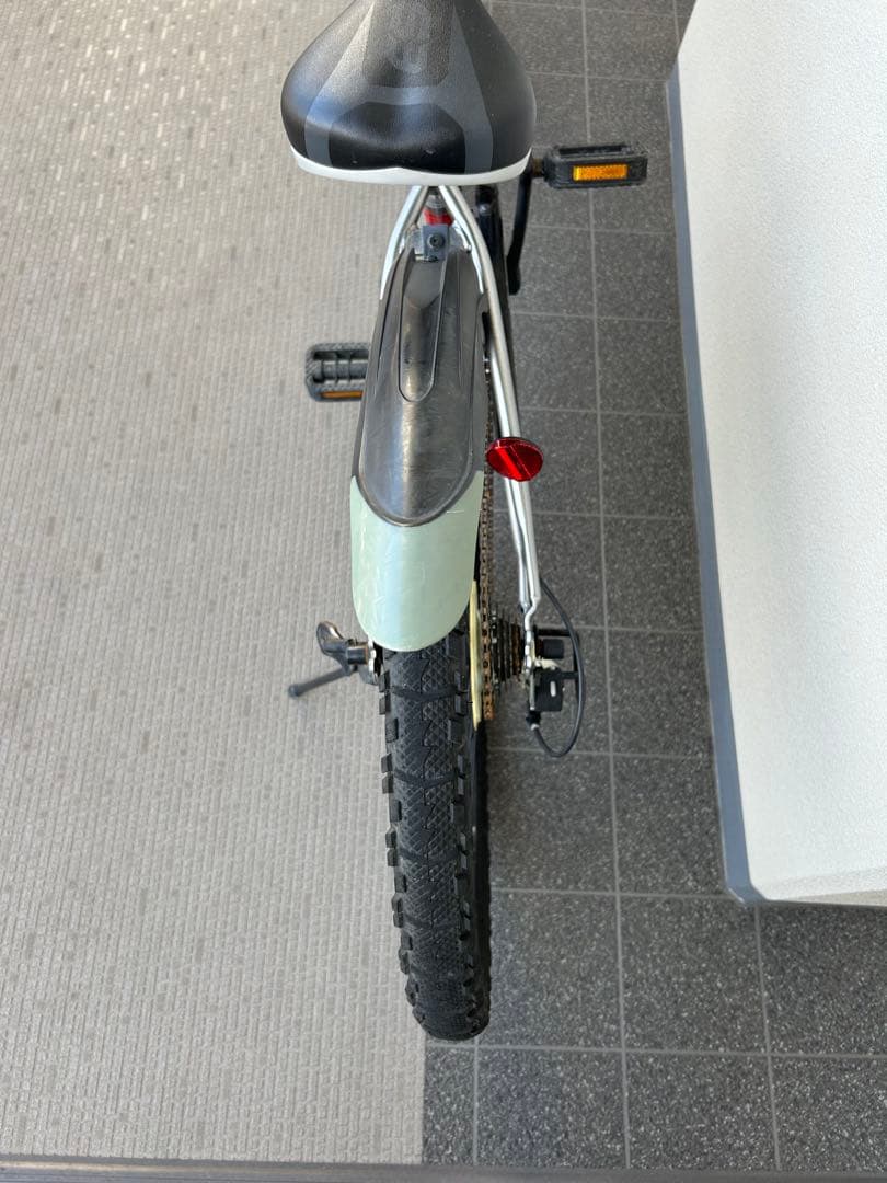 値下げします美品24インチ子供自転車 アサヒドライド シルバー マウンテンバイク