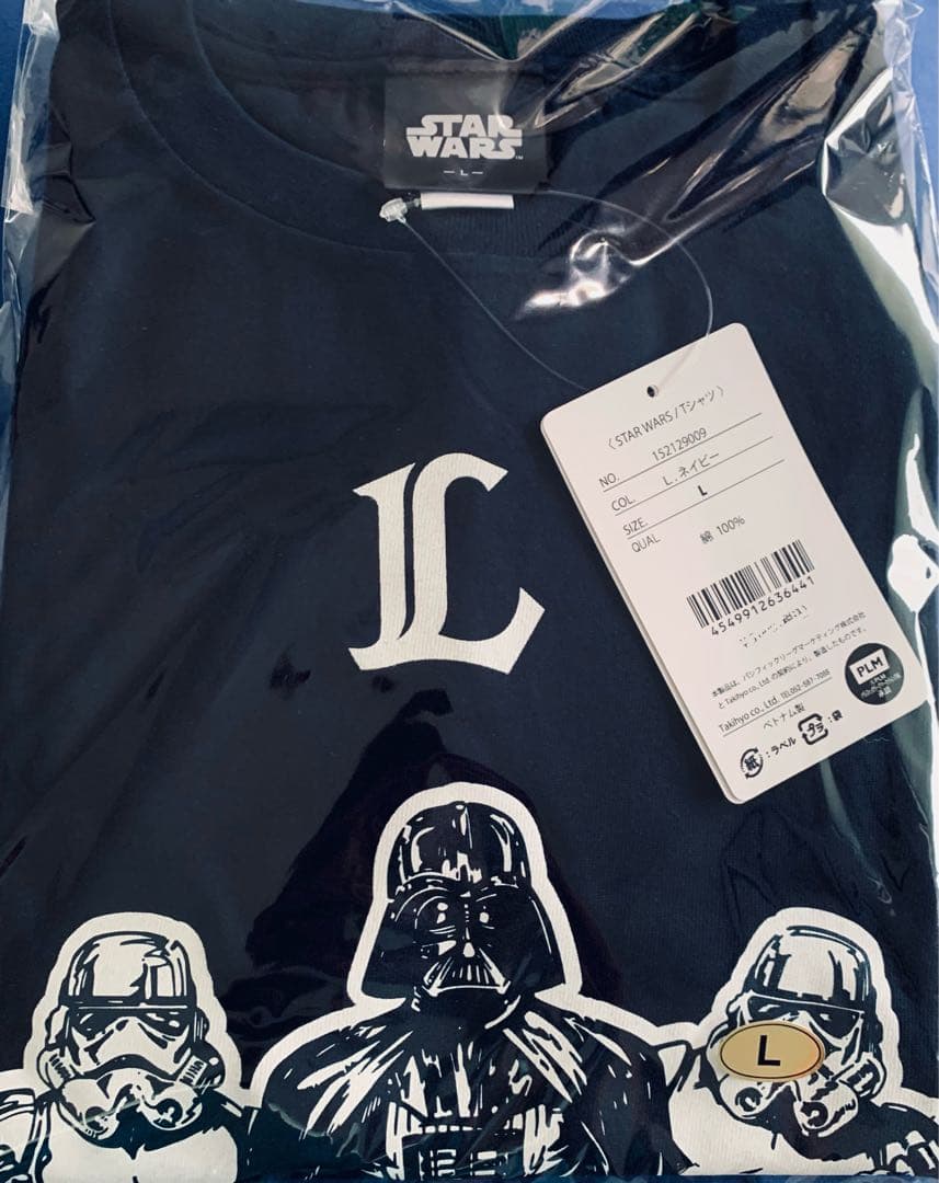 埼玉西武ライオンズ　STAR WARS Tシャツ　Lサイズ