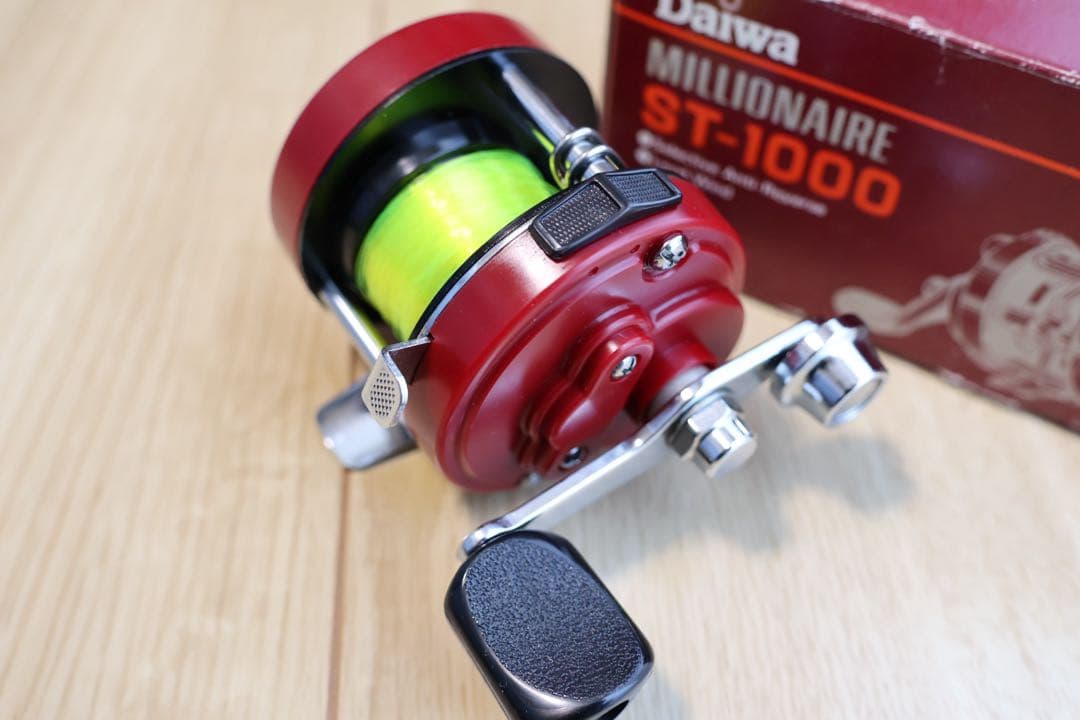 【希少・極美品】ダイワ ミリオネア ST-1000 箱・布袋付き オールドリール