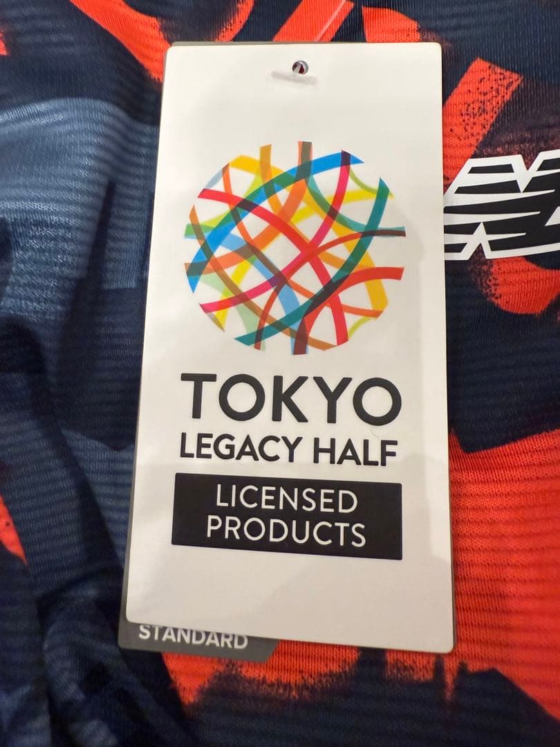 【新品・未使用】New Balance 東京レガシーハーフ2025 Tシャツ M