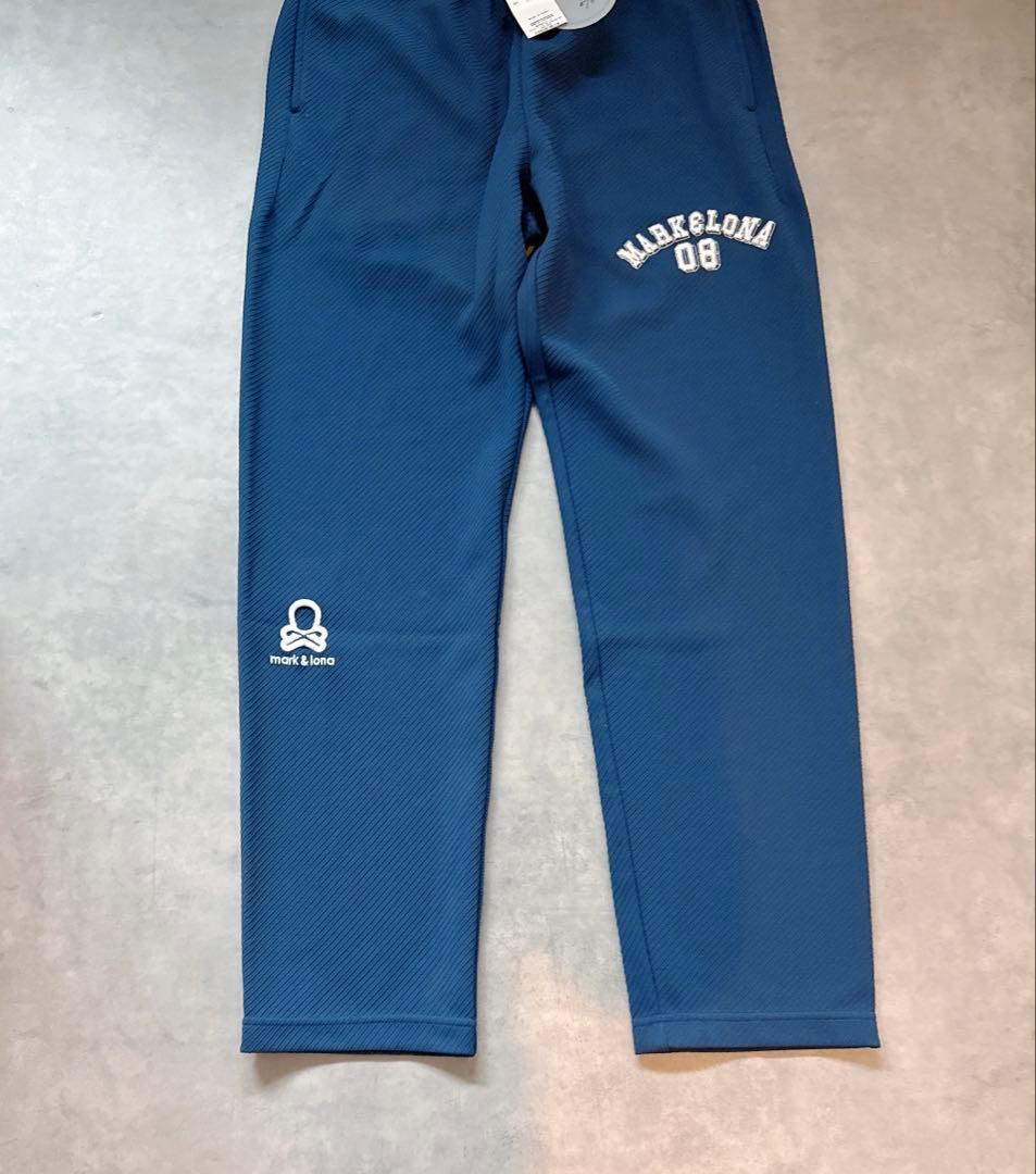新品 ★ MARK&LONA スウェットパンツ ジョガー　マーク&ロナ 紺 正規