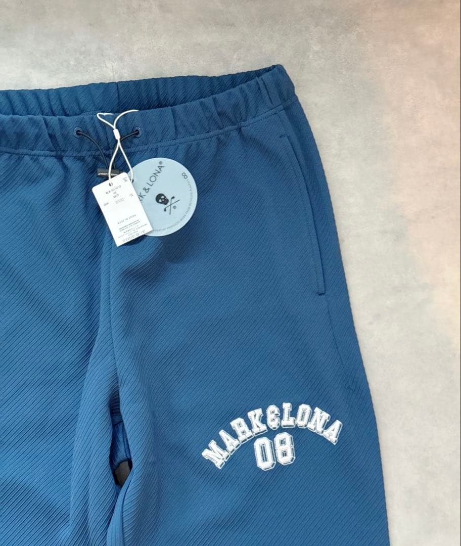 新品 ★ MARK&LONA スウェットパンツ ジョガー　マーク&ロナ 紺 正規