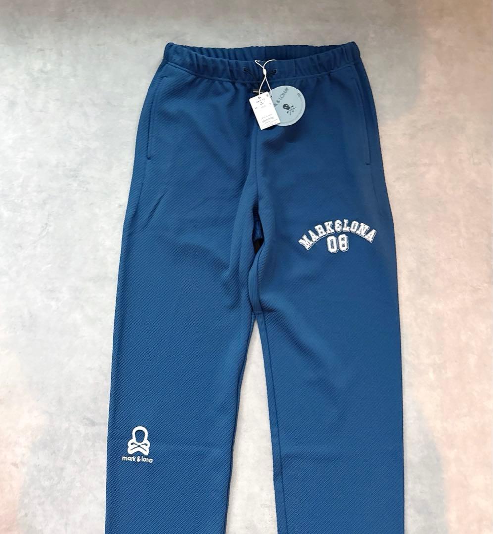 新品 ★ MARK&LONA スウェットパンツ ジョガー　マーク&ロナ 紺 正規