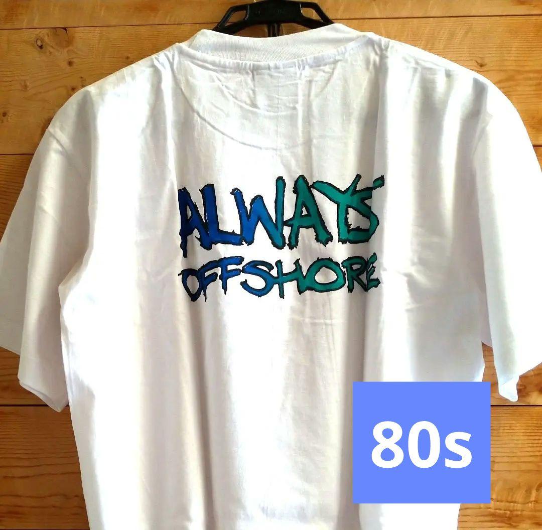 80s　バリ島　TUBES　サーフィン　新品　Tシャツ　当時物　レア　波