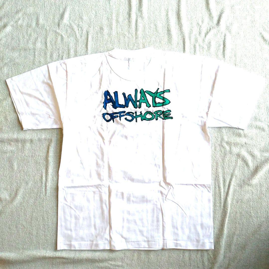 80s　バリ島　TUBES　サーフィン　新品　Tシャツ　当時物　レア　波