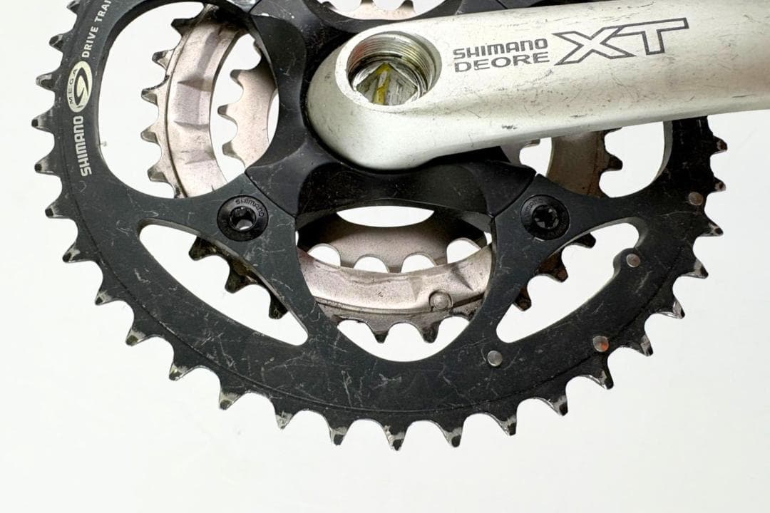 T40) シマノ SHIMANO DEORE XT クランクセット