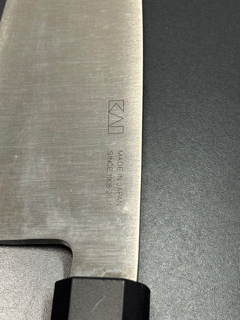 【未使用極美品】関孫六 金寿 KAI 包丁 EDGE ST 日本製 出刃包丁