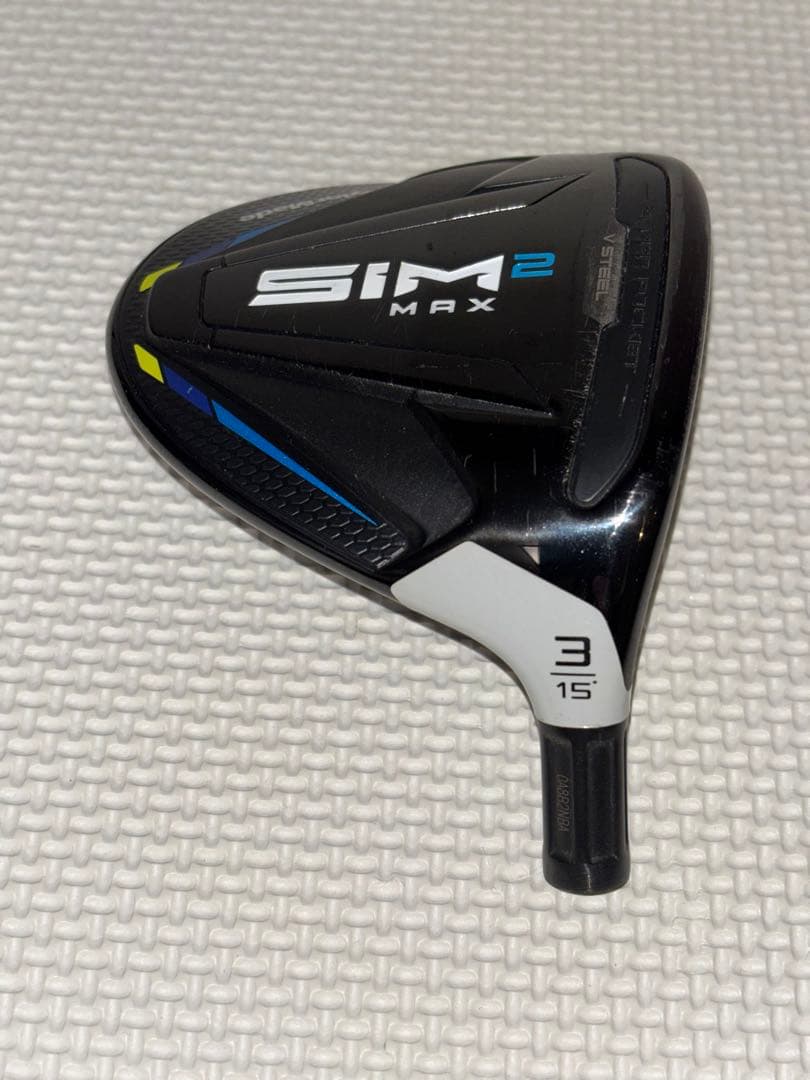 テーラーメイド　SIM2 MAX 3W （１5°）ヘッドのみ　NO1