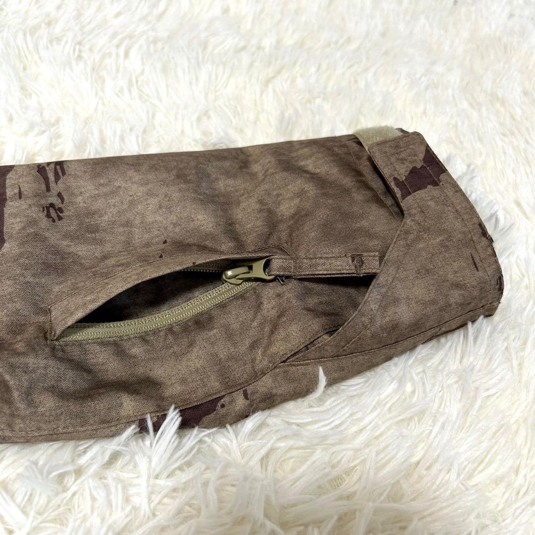 QUIKSILVER カモフラージュ スノーボードジャケット上 XS(S)