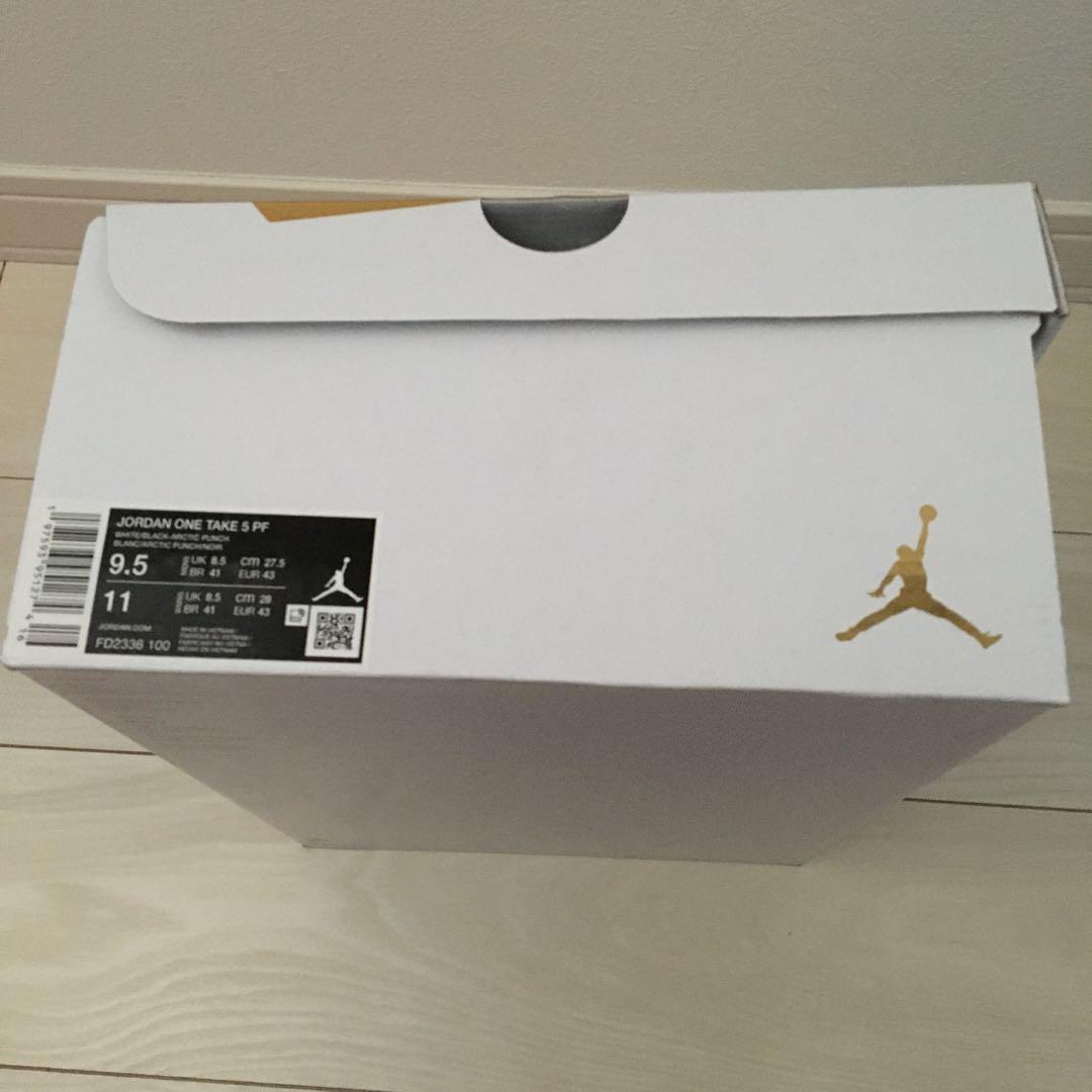 ジョーダン　新品　JORDAN ONE TAKE 5PF メンズ27. 5cm