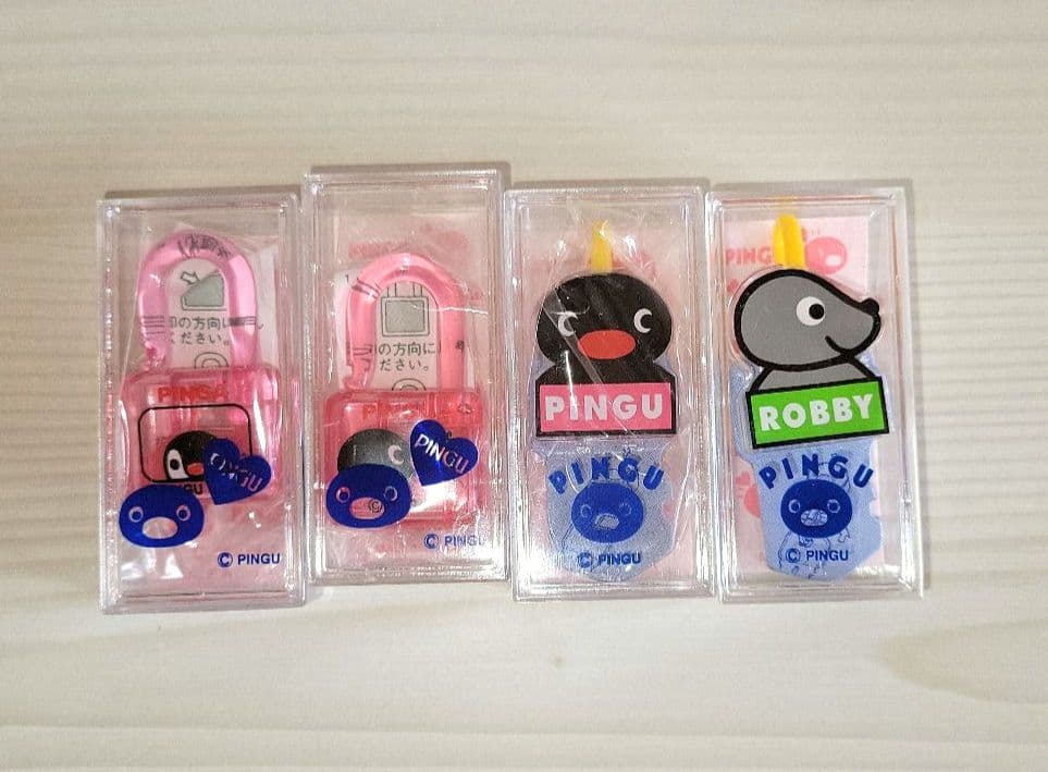 ピングー　ミニケース入り　まとめて　18点 非売品　90sレトロ　希少　当時物