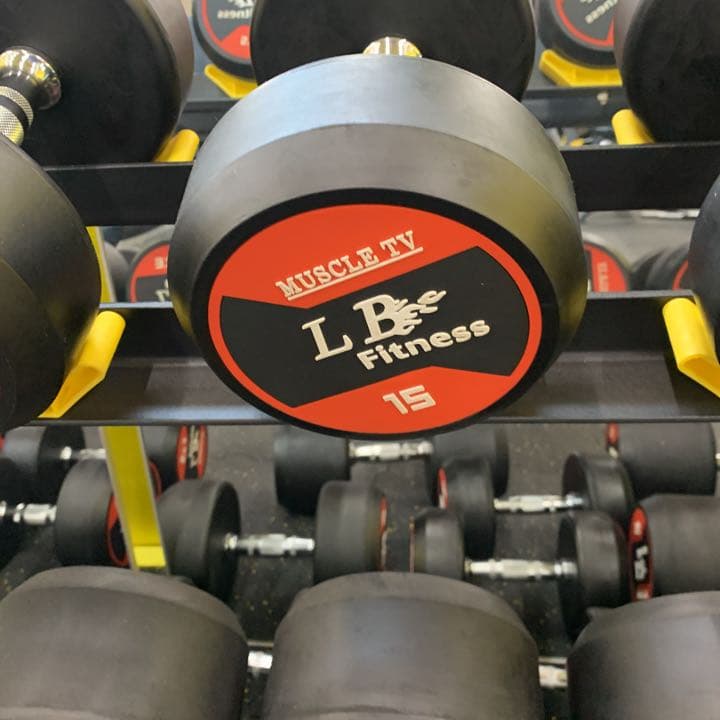 ラバーダンベル　27.5kg2個