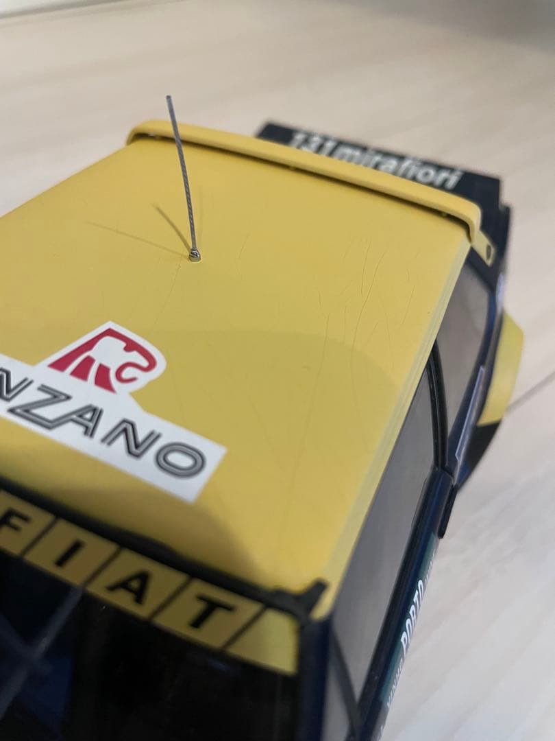 kyosho FIAT 131 abarth ミニカー 1/18