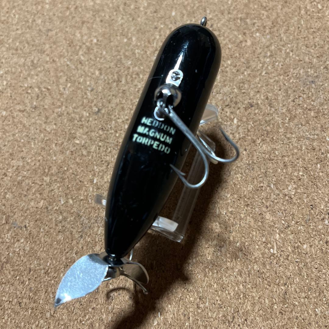 オールドヘドン heddon マグナムトーピード Ｂ　ブラック 美品