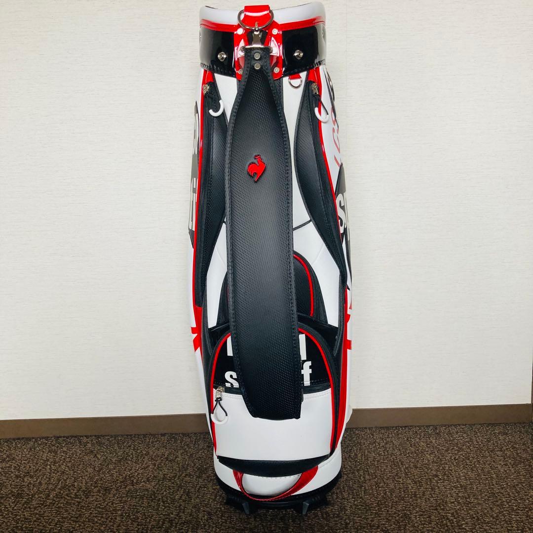 ☆風切りkun☆ ルコックキャディバッグ大口径3.5kg 9.5型
