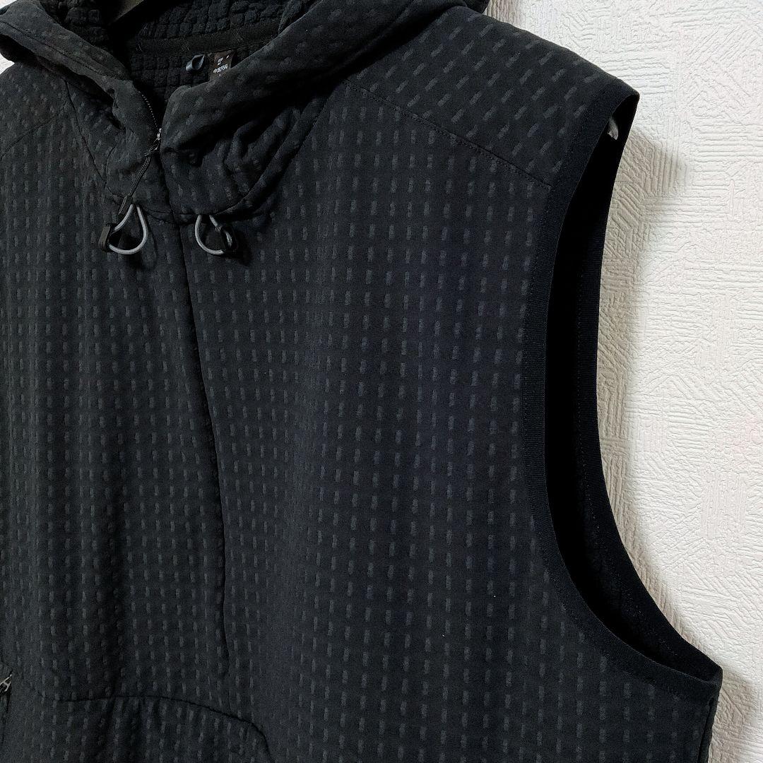 adidas GOLF WIND.RDY ハーフジップ フード付き ベスト XL