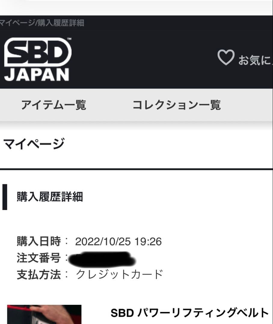 SBD パワーリフティングベルト 13mm L ほぼ未使用