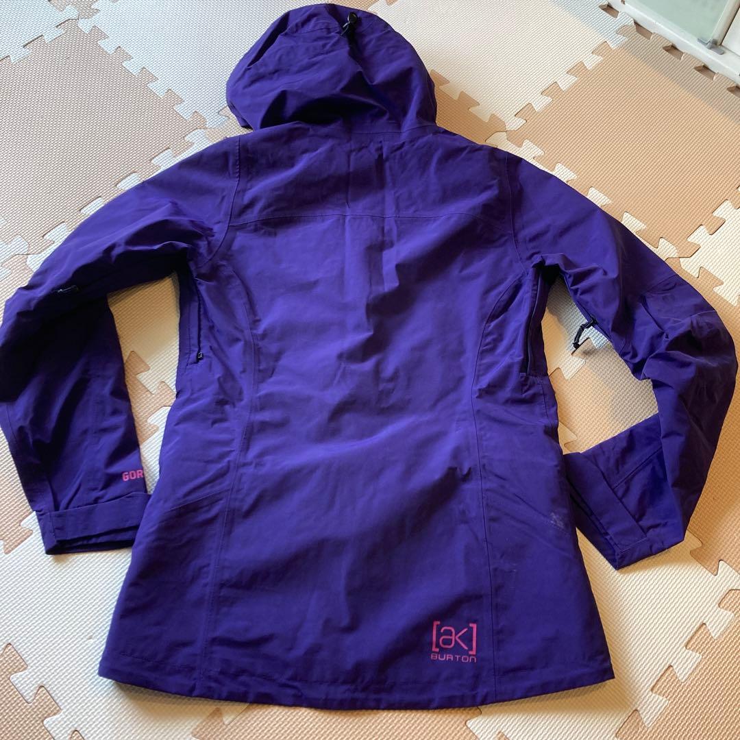 Burton [ak] GORE-TEX フード付きジャケット S パープル